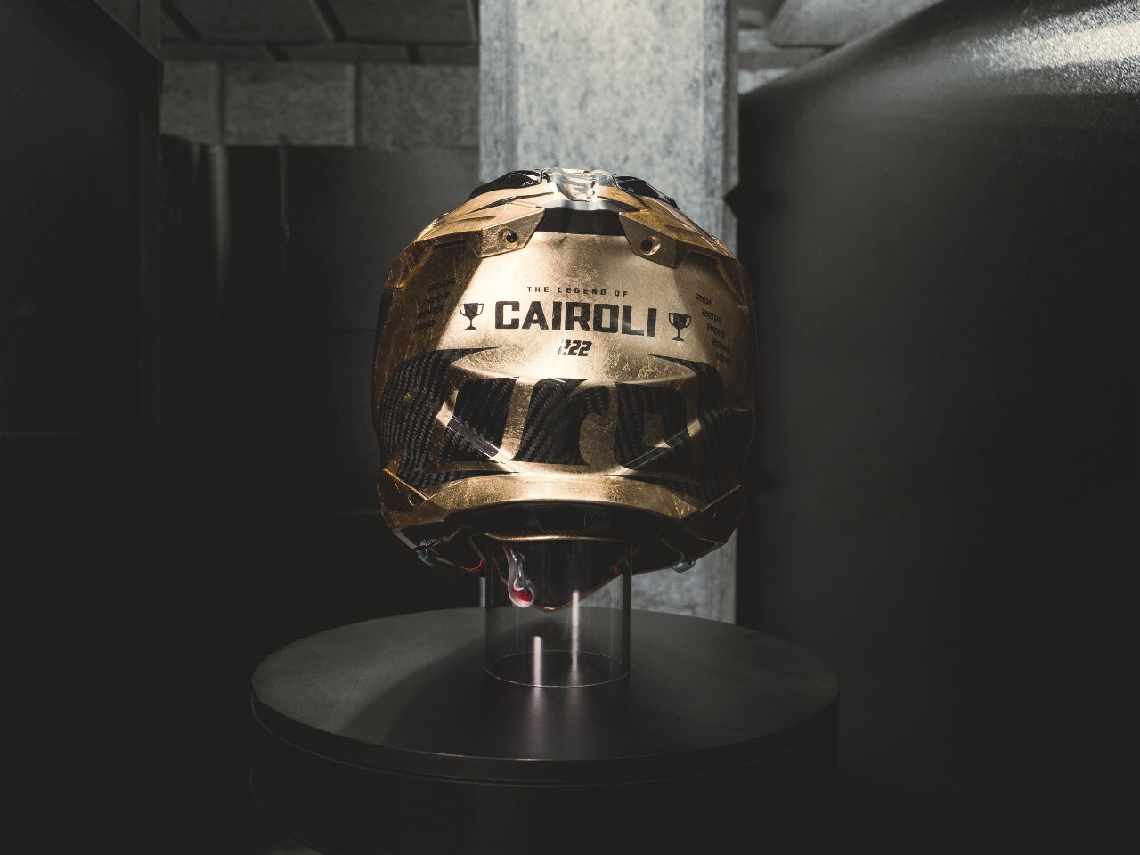 Casco d’oro Airoh per Cairoli ed Herlings 